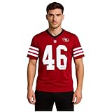 NFL Fan T-Shirt San Francisco 49ers Rojo para Hombre, Talla Chica