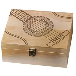 Quality Material -- The box for keepsakes is made of wood, not easy to break or deform, protecting the items in it well, clear and vivid patterns are hard to fade, polished to smooth, no worry about scratches to your items, built to last. Tip: Please...