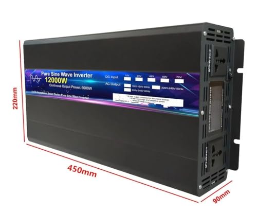 Onduleur solaire 48v 12000W pour vivre en totale autonomie électrique à la campagne - 2