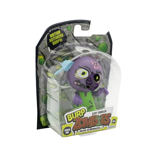 Burp Zombies | Figuras coleccionables de Broma Gary Gobbler Serie 1, 10 eructos Divertidos y realistas, Regalos y Juguetes Divertidos para niños a Partir de 5, Regalo de Duende Divertido | 8 para