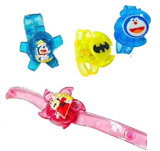 MPK Perfect Light wali Rakhi for Kids/light bands Band for Kids/Cartoon Characters LED Rakhi | Kids Children LED Light Spinner Rakhi Wristband 4pc (B0DB9KYVLR) Amazon Price History, Amazon Price Tracker