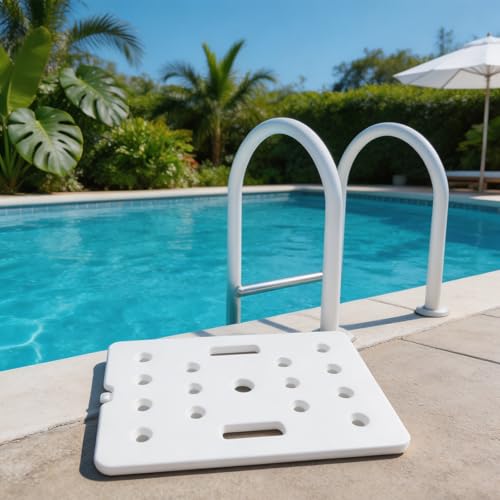KICHOUSE set de pesas para escalera de piscina resistente miniatura 4