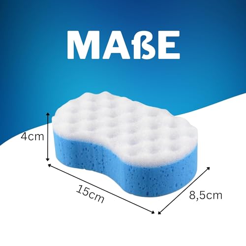 3 x Massageschwamm Duschschwamm Badeschwamm Peeling Schwamm Körperpeeling Handform