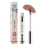 TALINZEN lip stain peel off,beauty-waterproof,transfer-proof and smudge-proof,makeup for all occasions,perfect for everyone (#02,0.12floz/3.5ml e)