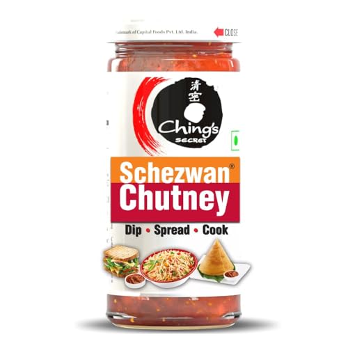 Image of Ching's Secret Schezwan Chutney, 250g, Spicy & Tangy, Dip, Spread, Cook