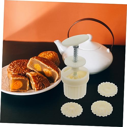 Set de moldes para pastel Luxshiny con diseño floral miniatura 2