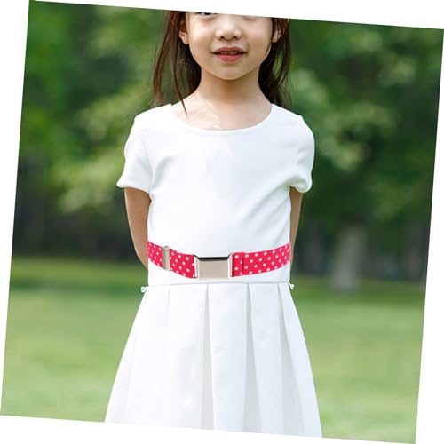 Beaupretty 3pcs Elastic Waist Belts for Boys and Girls Comfortable Boy Girl Belts Buckle for Daily Wear and School Uniforms3