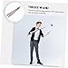 Yardwe Dance Dancing Cane Aluminum Alloy Dancing Stage Performance Stick Stage Tricks Tool Portable Dancing Performance Prop Funny