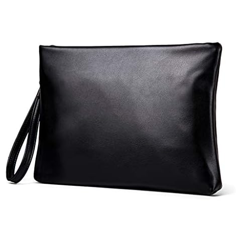 Bolso de Mano de Cuero para Hombre HAHAhappy Cover