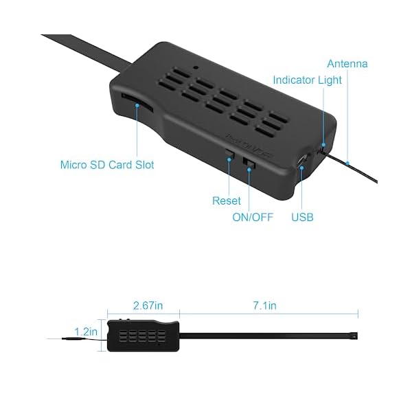 LIBREFLY Mini Hidden Camera WiFi Spy Camera HD 1080P Small DIY Module Wireless Nanny Cam for Home/Office Security - Image 3