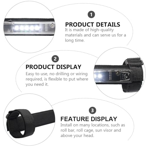 Luz interior LED Garneck de material ABS y nylon resistente para techos 7