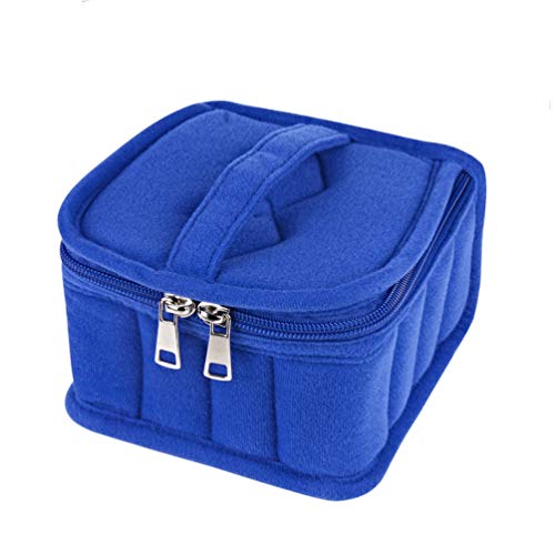 Essential Oils Storage Hold 16 Bottles( 5ml-10ml) (Blue)