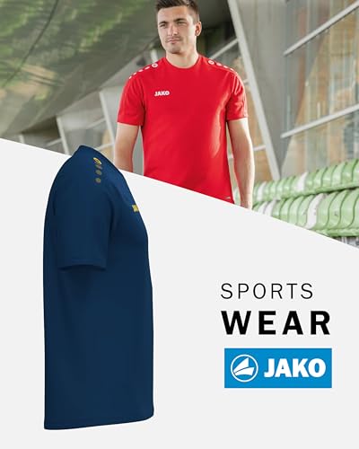 JAKO Unisex T-Shirt One, Navy/Citro, M – Ansicht 3
