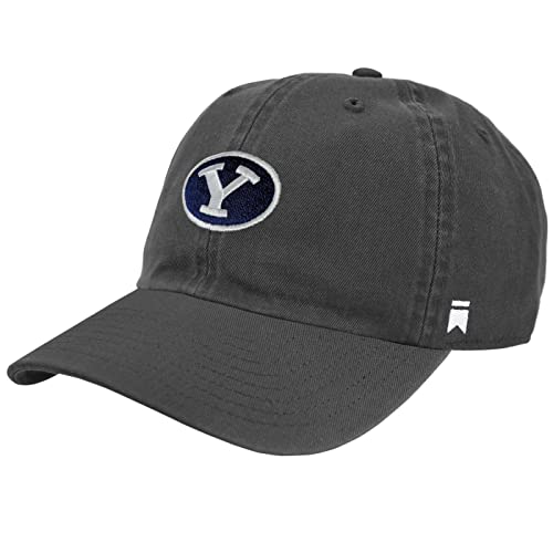 Brigham Young University BYU Cougars Team Logo Hat, Charcoal