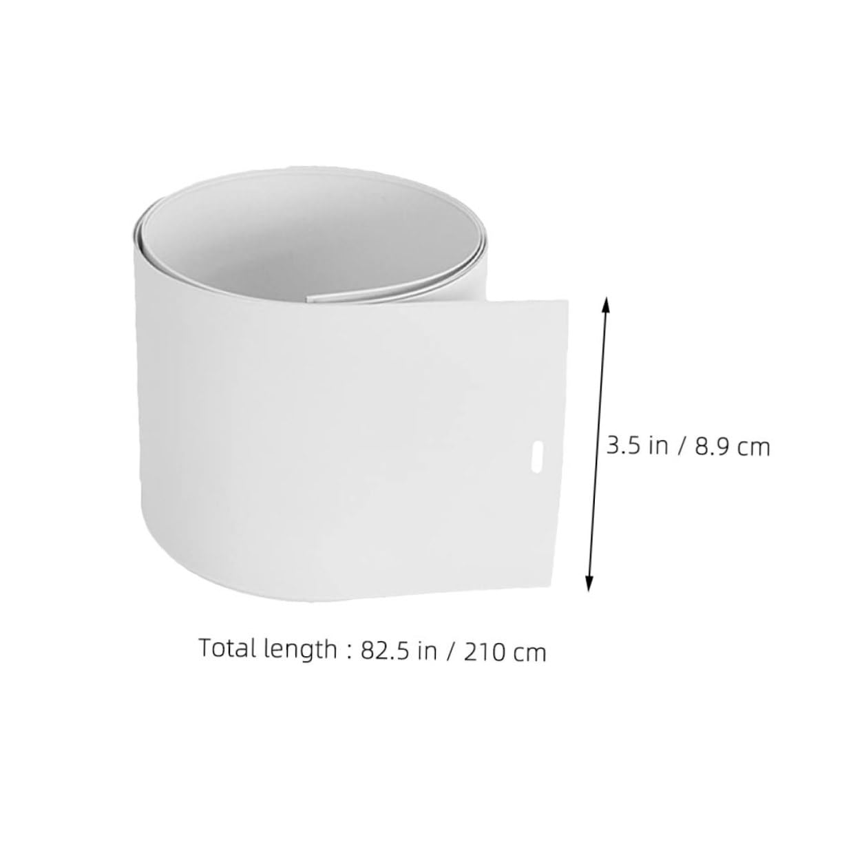 HOOTNEE Replacement Blind Slats 10pcs Vertical Blind PVC Material Easy Install for Blinds