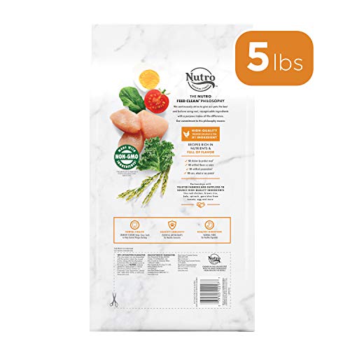 NUTRO NATURAL CHOICE Small Breed Adult Dry Dog Food, Chicken & Brown Rice Recipe Dog Kibble, 5 lb. Bag - Image 3
