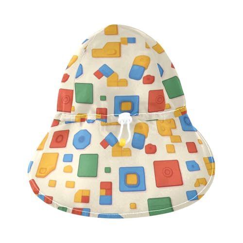 Toddlers Sunhat Boy Bucket Hats Girls UPF 50+ Wide Brim Travel Essentials3