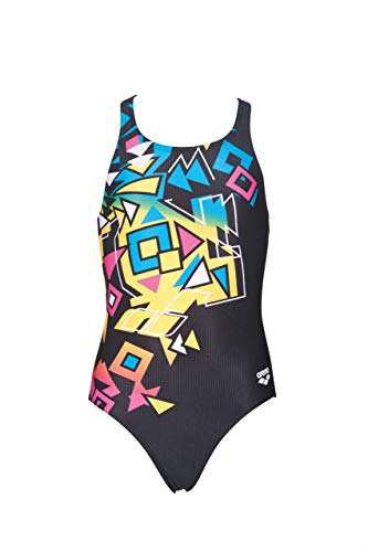 Arena Swimsuit One Piece ùswimsuit Jr. G Bricks Swim Pro Size 6-7