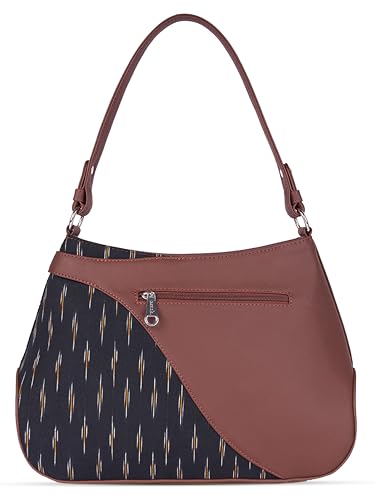 Image of ZOUK Ira Handbag | Stylish Women's Handbag | Luxury Shoulder Bag for Women | Trendy | Fancy Ladies Handbags | Small Purse for Events | Water-Resistant