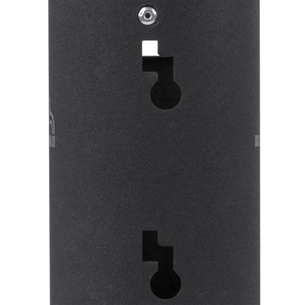 Black Wall Mounted Cigarette/Ash Receptacle, Outdoor Cigarette Butt Receptacle, Cigarette Disposal Outdoor, Great for Use in Patio, Hotels, Cafes, Offices, Restaurants, Bars, Casino
