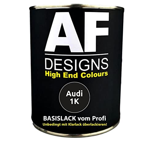 Pintura de coche compatible con Audi 1 K de acero al carbono gris metalizado, listo compatible con salpicaduras