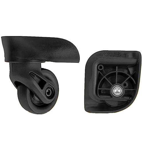 Suitcase Wheels,Luggage Wheel, 360 Swivel Plastic Wheel Replacement Luggage Travel Suitcase Wheels Suitcase Wheel Repair Replace Luggage Wheels, Black