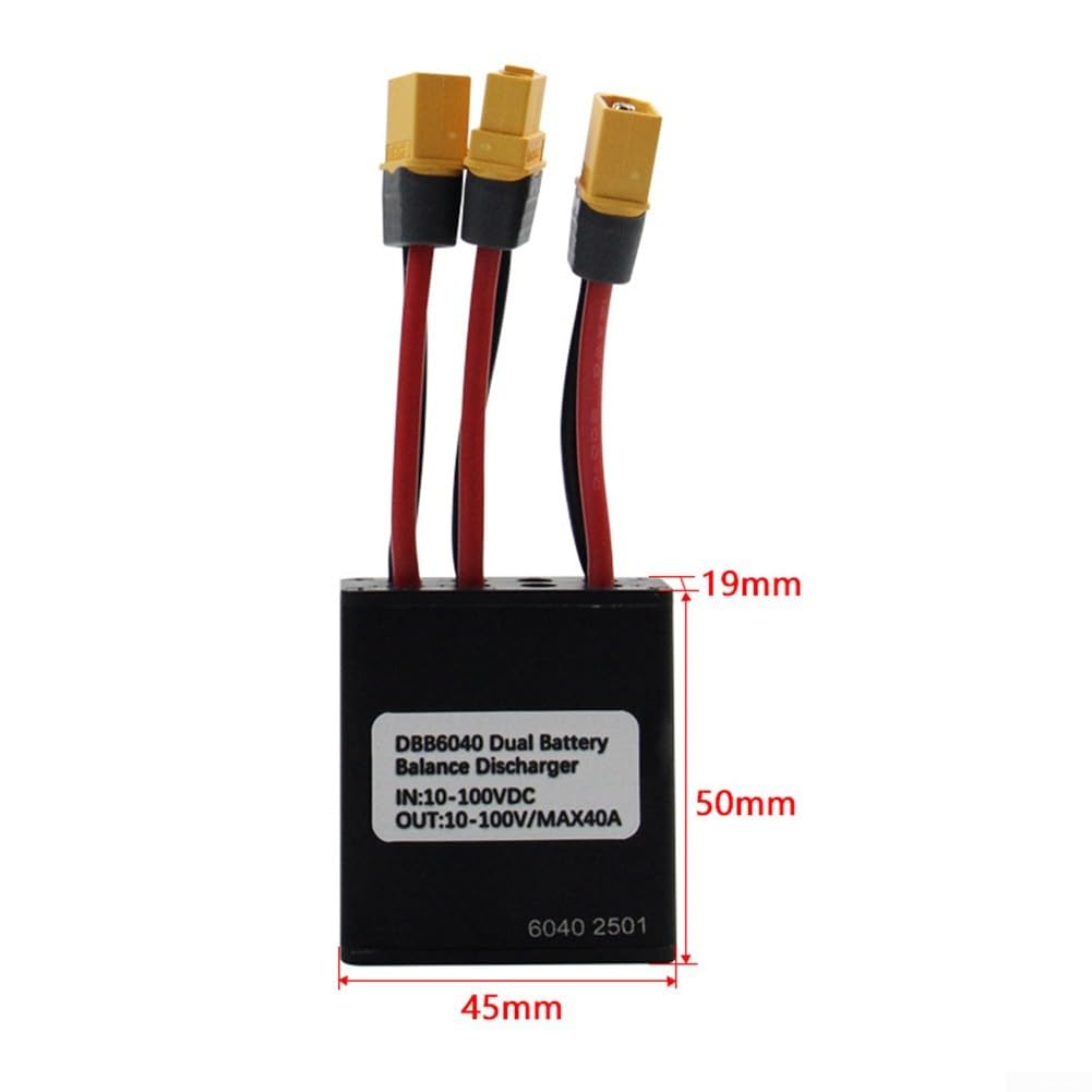 Module parallèle à double batterie 40 A pour vélos électriques Performances améliorées avec gestion automatique de l'alimentation