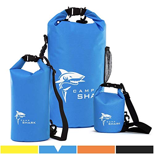 REVALCAMP Dry Bag 2L Blau - Nicht Krebserregendes PVC* - wasserdichte Tasche aus TPU - Kein übler Geruch, Bessere Elastizität and Längere Lebensdauer - Für den modernen Abenteurer entworfen