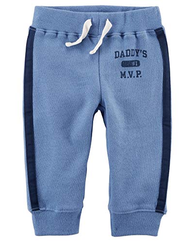 Joggers Carter's bébé garçon bleu 3 mois : fini le pantalon rigide qui gêne bébé