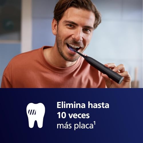 Image of Philips Sonicare 7100 Electric Toothbrush, Sonic Toothbrush with App, 4 Brushing Modes and 3 Intensity Levels, Pressure Alert, EasyStart, SmarTimer, Navy Blue, Model HX7421 /08 [New Technology]