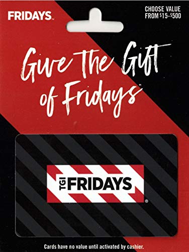 T.G.I. Tarjeta de regalo del viernes.