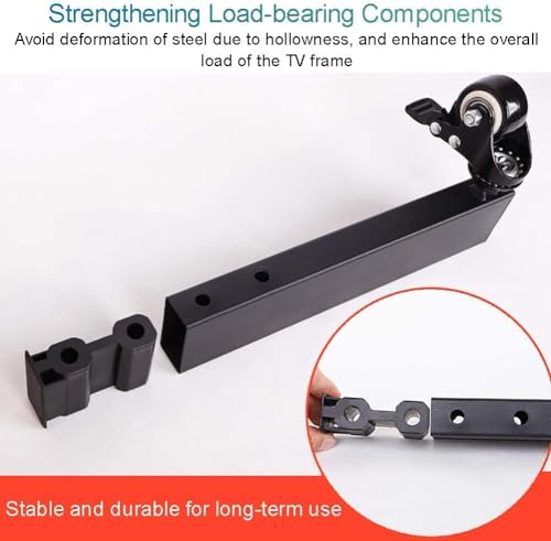 Soporte móvil ajustable para TV de 32 a 70 pulgadas miniatura 7
