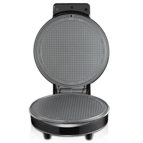 Electric Waffle Cone Maker, Double Sided Heating Electric Waffle Cone Maker 1000W With Coating, Mechanical Control For Egg Rolls Biscuit