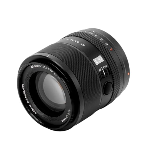 Image of VILTROX 90mm F2.2 EVO E-Mount Lens for Sony E, APS-C Autofocus Telephoto Prime Lens for Sony E-Mount Cameras A7IV ZV-E1 A7CII A7RV FX3 A7SIII A7CR A7III A7C A1 A7RIV A9 A9II A7RIII ZV-E10