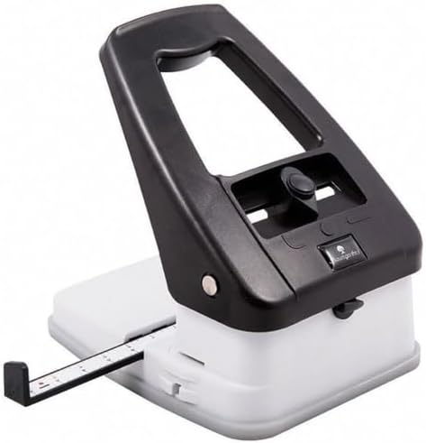 SICURIX 3-in-1 ID Card Punch 5"x6"x4" 18 Sheet Capacity BLACK (80200) image 2