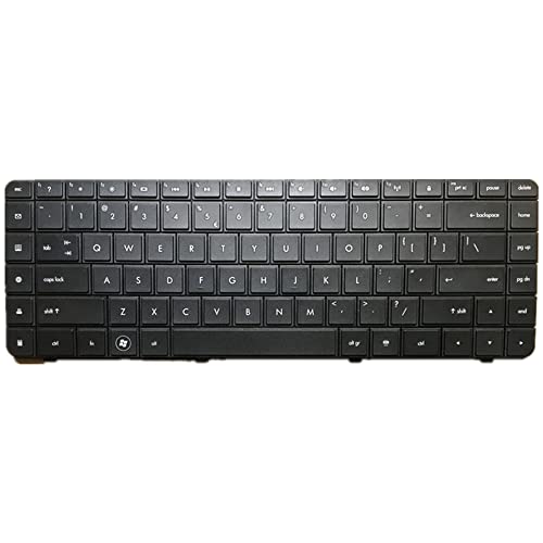 Clavier PC portable HP Compaq Presario CQ62 noir US pour modèles CQ62-100 à CQ62-400