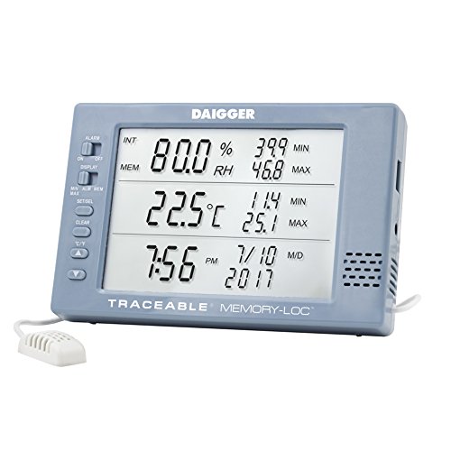 Daigger Traceable Excursion-Trac Datalogging Barometer