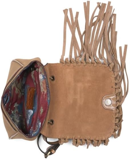 Nubuck Suede Karisa Crossbody