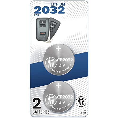 (2 Pack) Cr2032 2032 Remote Key Fob Battery Oem For 2013-2021 Replacement For Es300 Es350 Gs350 Gs450H Is300 Is350 Lx570 Nx200 Nx200T Rc300 Rc200 Rcf Rx350 Rx450H Smart (Fcc Id’s: Hyq14Fba , Hyq14Fbb) #TOP24