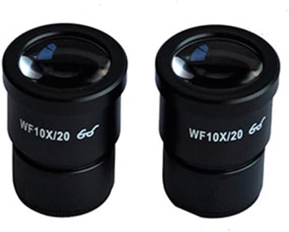 TAOZUYING Relife - Microscopio estéreo ajustable, 10X, marca 0.866in de ancho, microscopio trinocular de campo ancho, lente de microscopio ocular,