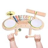 Set Di Batteria per Bambini- in Legno per Bambini | Strumenti Musicali per...