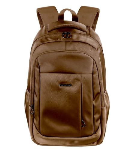 MOCHILA G 2 COMP NOTEBOOK 17 SESTINI WORK 2 - MARROM