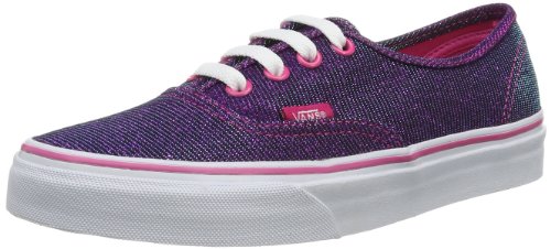 Baskets de mode Vans U Authentic Shimmer violettes contre la monotonie du look