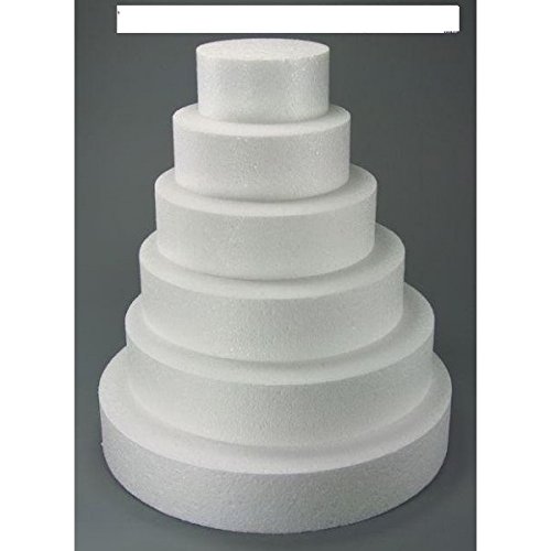 DISCO POLISTIROLO ESPANSO 25 x7,5 h cm BASI TORTE