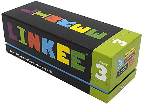 Ideal Linkee trivia game Four Little Questions, with One Big Link Family Games For 2-30 Players, Nylon/a, Ages 12+ - Image 4