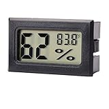 AUTIDEFY Mini Digital Electronic Temperature Humidity Meters Gauge Indoor Thermometer Hygrometer LCD Display Fahrenheit (℉)