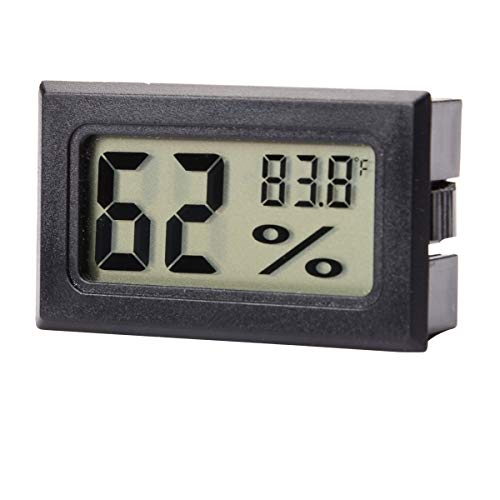 AUTIDEFY Mini Digital Electronic Temperature Humidity Meters Gauge Indoor Thermometer Hygrometer LCD Display Fahrenheit (℉)
