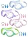 4 Packs Adult Swim Goggles Anti Fog UV Protection No Leak Pool Goggles Wide Vision Swimming Goggles with Soft Silicone Gasket Macaron Colors Swimming Glasses with Ear Plugs Nose Clip Set for Women Men