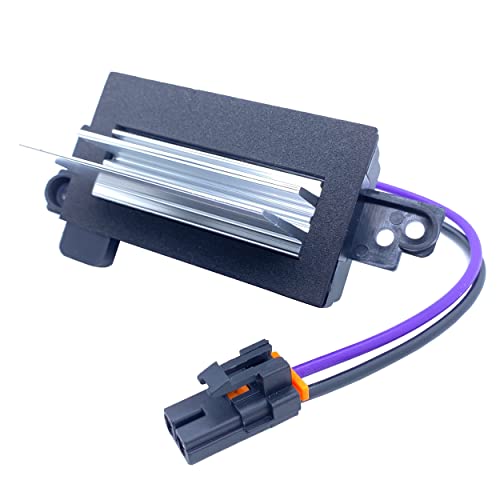 Image of Silverado Blower Motor Resistor Compatible with Chevy Tahoe Silverado Fan Speed Resistor Trailblazer Envoy GMC Blower Motor Resistor Tahoe Yukon Sierra 4P1516 Blower Motor Resistor 1580567 93803636
