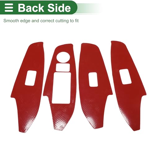 Cubierta de interruptor de ventana para Mazda 3 Axela, personaliza tu coche 6